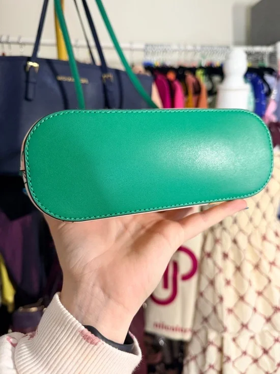 kate spade Cream Tropical Pool Party toss multi small dome Crossbody 960 L38 - Picture 3 of 11